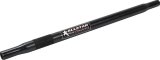 Allstar Performance Steel Suspension Tubes ALL57074 Threaded Tube, Tube, Swedged, 1/2-20 in. RH/LH Thread, Steel, Black Anodized, 15.0 in. Length, Each thumbnail 1