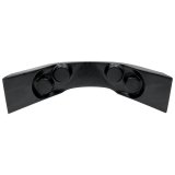 Allstar Performance Dash Panels ALL23243 one-piece, sturdy fiberglass dash panel has four outer pods to accept 2-5/8 in gauges and thumbnail 1