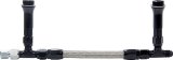 Allstar Performance Carburetor Feed Lines ALL26164 fuel line kit is designed for Holley dual feed carburetors, feature braided -6 line with a thumbnail 2