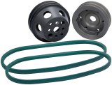 Allstar Performance Pulley Kits ALL31093 SB Chevy 1:1 Ratio Reduction Kit, For No Power Steering thumbnail 1