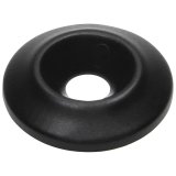 Allstar Performance Countersunk Washers ALL18690-50 Body Fasteners, Plastic Washer 1/4 in x 1 in, Black thumbnail 1