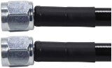 Allstar Performance Coated Stainless Steel Lines ALL48440-30 AN Hose Hose Assemblies, -4 AN Size, Braided Steel, PTFE Lined, Straight Female Threads Ends, Fittings, 30 in. Hose Length, Each thumbnail 2