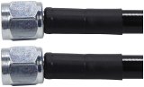 Allstar Performance Coated Stainless Steel Lines ALL48430-48 Brake Lines, Braided Steel, -3 AN, Straight, Female Threads, 48.00 in. Length, Each thumbnail 1