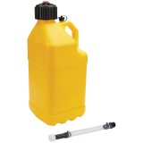 5 Gallons Allstar Performance Gallon Square Utility Jug ALL40123 Jug, Square, 5.0 Gallons, Vented, Plastic, Yellow, Each thumbnail 1