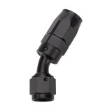 Allstar Performance Hose Ends ALL49326 Fitting, End, 30 Degree, -16 AN to -16 AN Female, Aluminum, Black, Each thumbnail 1