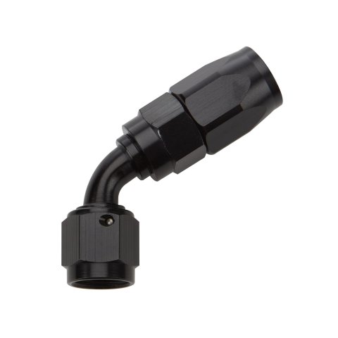 Allstar Performance Hose Ends ALL49343 Fitting, End, 60 Degree, -8 AN to -8 AN Female, Aluminum, Black, Each