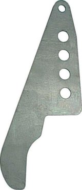 Allstar Performance Ford 9 in. Upper Link Brackets ALL60166 Brackets, Steel, Natural, Four .750 Diameter Holes, Pair thumbnail 1
