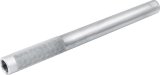 Allstar Performance Aluminum Suspension Tubes ALL56513 Threaded Tube, Tube, 3/4-16 in. Thread, Aluminum, Clear Anodized, 13.0 in. Length, Each thumbnail 1