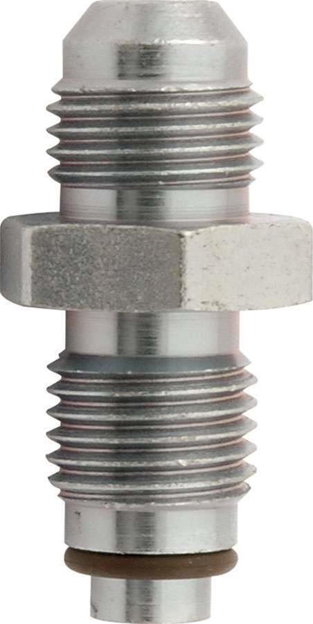 Allstar Performance Power Steering Fittings ALL48211 Fitting, Adapter, AN to Inverted Flare, Straight, Steel, Zinc, -6 AN, M14 x 1.5 O-ring, Each