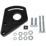 Allstar Performance Small Block Chevy Power Steering Pump Bracket Kits ALL48502 Bracket, Mount, Aluminum, Blue Anodized, Driver Side, Saginaw, Chevy, Block, Each thumbnail 2