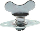 Allstar Performance Winged Head Self-Ejecting Button Fasteners ALL19046 Quick Fasteners, Complete Fastener, Steel, Cadmium Plated, Self-Ejecting, Butterfly, 0.450 in., Set of 10 thumbnail 2