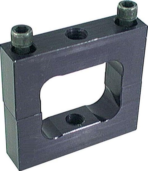 Allstar Performance Ballast Brackets ALL14189 Weight Bracket, Clamp-on, Aluminum, Black, 2.0 in. Square Tube, Each