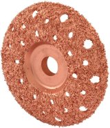 Allstar Performance Tire Grinding Discs ALL44180 Disc, Steel Carbide, Bolt-on, 4 in. Diameter, 23 Grit, 5/8 in. Arbor, Each thumbnail 1