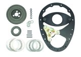 Allstar Performance Aluminum Gear Drives ALL90000 Drive, Aluminum, Single Idler, Chevy, Small Block, Set thumbnail 2