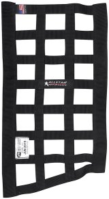 Allstar Performance Loop-Style Window Nets ALL10291 Net, Loop Style, Black, Polypropylene, Ribbon, Square, 11 in. x 21 in., Each thumbnail 1