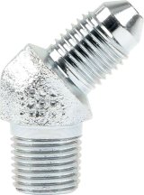 Allstar Performance Brake Fittings ALL50010 Adapter Fittings, Steel, -3 AN to 1/8 in. NPT, 45 Degree, Each thumbnail 2