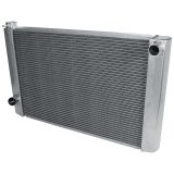 Allstar Performance Aluminum Radiators ALL30026 Radiator, Aluminum, Natural, 31 in. Wide, 19 in. High, Ford, Mopar, Each thumbnail 1
