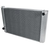 Allstar Performance Aluminum Radiators ALL30026 Radiator, Aluminum, Natural, 31 in. Wide, 19 in. High, Ford, Mopar, Each thumbnail 2