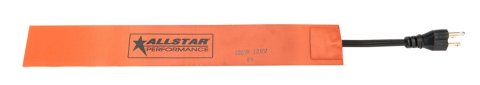 Allstar Performance Heating Pads ALL76420 Pad, Oil Preheater Style, External, Self-adhesive, 200 watts, 110/120 V AC, 2 in. x 15 in., Each thumbnail 1
