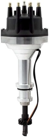 Allstar Performance High Distributors ALL81250 Distributor, Male HEI, Magnetic Pickup, Mechanical Advance, Black Cap, Ford, Each thumbnail 1