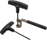 Allstar Performance Valve Lash Adjusting Wrenches ALL96402 Wrenches, 9/16 in. Wrench Size, Steel, Zinc Plated, 3/16 in., 7/32 in. T-Handles, Designed for Stud Girdle Rocker Assemblies, Kit thumbnail 2