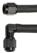 Allstar Performance Coated Stainless Steel Lines ALL48407 Brake Hoses, Individual, Brake Lines, Assembled, -4 AN Hose Diameter, Braided Outer, 36 in. Length, Each thumbnail 2