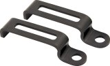 Allstar Performance Wire Separator Sets ALL81350 Ignition Looms and Separators, Sets, Horizontal, Aluminum, Black, Under Header Route, Cylinder Head Bracket Attachment, Pair thumbnail 1