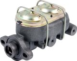 Allstar Performance Brake Master Cylinders ALL41060 Cylinder, Dual Bowl Design, Cast Iron, Natural, 1.000 in. Bore, Reservoir, Each thumbnail 1