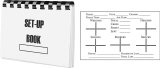 Allstar Performance Reference Books ALL043 Track important chassis settings with this 4 in x 5 in pocket size spiral bound book. Each thumbnail 1