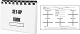 Allstar Performance Reference Books ALL043 Track important chassis settings with this 4 in x 5 in pocket size spiral bound book. Each thumbnail 2