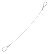 Allstar Performance Replacement Hood Pin Cables ALL18463 Lanyard, Component, 10 in. Length, Each thumbnail 2