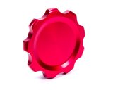 Allstar Performance Fill Plug Caps ALL99367 Cap, Replacement Cap Only, Aluminum, Red Anodized, 3.00 in. Diameter, Each thumbnail 2