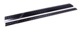 Allstar Performance Aluminum Body Hinges ALL23126-5 Hinges, Aluminum, Black, 2.00 in. Width Open, 36.00 in. Length, Set of 5 thumbnail 1