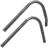 Allstar Performance Front Arch Supports ALL22645 Roll Bar Components, Supports, DOM Steel, 1.750 in. O.D., 30.00 in. Wide, 17.00 in. Tall, Pair thumbnail 2