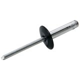 Allstar Performance Tri-Fold Rivets ALL18063 Rivets, Tri-Fold, Blind Rivet, 3/16 in. Rivet, 5/8 in. Head, Aluminum, Black, Set of 250 thumbnail 2