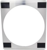 Allstar Performance Fan Shrouds ALL30060 Shroud, Aluminum, Natural, Bolt-On, 16" Diameter, Each thumbnail 1