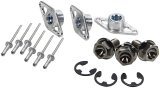 Allstar Performance Wheel Covers ALL44266 Cover Kit, Cover Retainer Kit, Titanium thumbnail 1