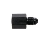 Allstar Performance Adapter Fittings ALL50201 and Adapters, Straight, Aluminum, Black Anodized, -3 AN Male AN, 1/8 in. NPT Female NPT, Each thumbnail 2