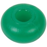 Allstar Performance Roller Skate Wheel Shock Bump Stops ALL64510 Stops, 50 Durometer, Green, 1.00 in. Thickness, Each thumbnail 1
