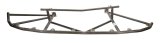 Allstar Performance Bumpers ALL22344 Dirt Late Model Chrome Moly Bumper, Longhorn thumbnail 1