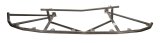 Allstar Performance Bumpers ALL22344 Dirt Late Model Chrome Moly Bumper, Longhorn thumbnail 2