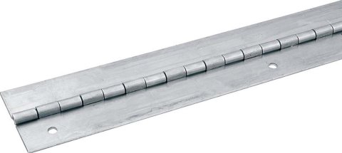 Allstar Performance Aluminum Body Hinges ALL23125 Hinge, Aluminum, 2.00 in. Opening Width, 36 in. Length, Each