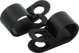 Allstar Performance Nylon Line Clamps ALL18312 Hose Mounting Clamps, Nylon, One 3/8 in. Diameter Hole, Set of 10 thumbnail 1