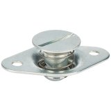 Allstar Performance Flush Head Self-Ejecting Button Fasteners ALL18990 Quick Fasteners, Complete Fastener, Steel, Cadmium Plated, Self-Ejecting, Slotted, 0.400 in., Set of 10 thumbnail 2