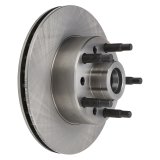 Allstar Performance Granada Brake Hub/Rotors for 1975-1982 GRANADA, 1974-1978 MUSTANG II - ALL42089 Rotor, Solid, Iron, Natural, Front, 11.00 in. Diameter, 5 x 5 BC, .875 in. Thickness, Ford, Each thumbnail 2