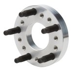 Allstar Performance Aluminum Wheel Adapters ALL44128 Adapters, 1.000 in. Thickness, Billet Aluminum, Black Anodized, 5 x 4 1/2 in./5 x 4 3/4 in. Hub to 5 x 5 in. Wheel, Each thumbnail 1