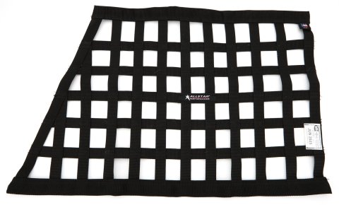 Allstar Performance Oblong-Style Window Nets ALL10288 Net, Black, Polypropylene, Ribbon, Oblong, 29 in. x 22 in. x 18 in., Each