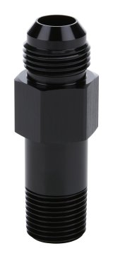 Allstar Performance Aluminum Oil Inlet Fittings ALL90043 Fitting, Adapter, AN to NPT, Straight, Aluminum, Black Anodized, -10 AN, 1/2 in. NPT, Each thumbnail 2