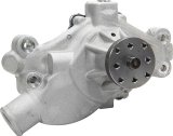 Allstar Performance Water Pumps ALL31100 Pump, Mechanical, Short, Aluminum, Natural, Chevy, Small Block, 5/8 in. Shaft, Each thumbnail 1