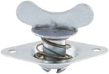 Allstar Performance Winged Head Self-Ejecting Button Fasteners ALL19068 Quick Fasteners, Button, Complete, Butterfly, Steel, Cadmium Plated, 7/16 in. Shank Diameter, 0.650 in. Length, Set of 10 thumbnail 2